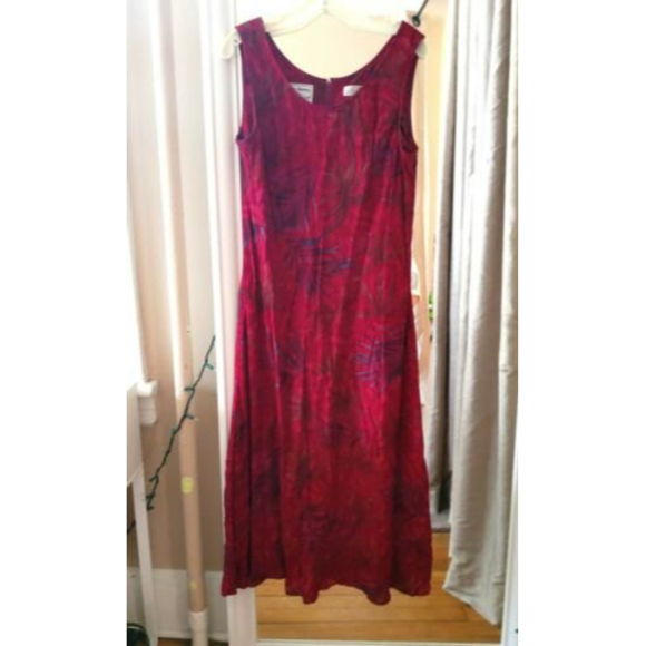 karin stevens dress vintage 12 new no tags.Rayon - Picture 1 of 8